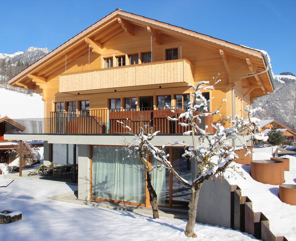 Chalet Park Apartment Mit Sauna Hamam Diemtigen Екстериор снимка