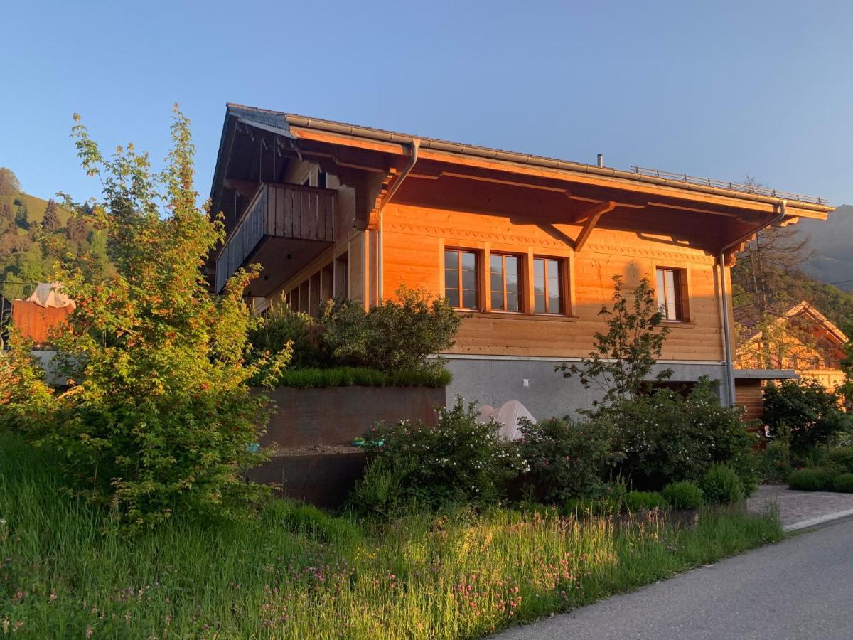 Chalet Park Apartment Mit Sauna Hamam Diemtigen Екстериор снимка